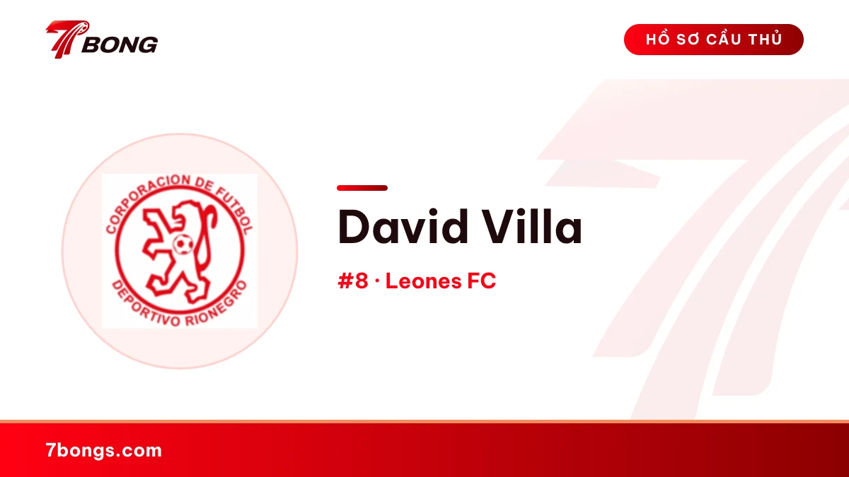 David Villa — Leones FC