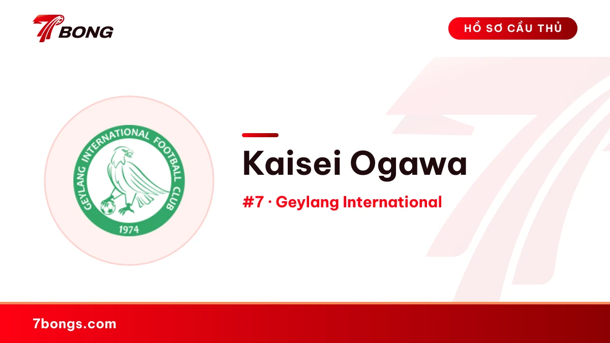 Kaisei Ogawa — Geylang International