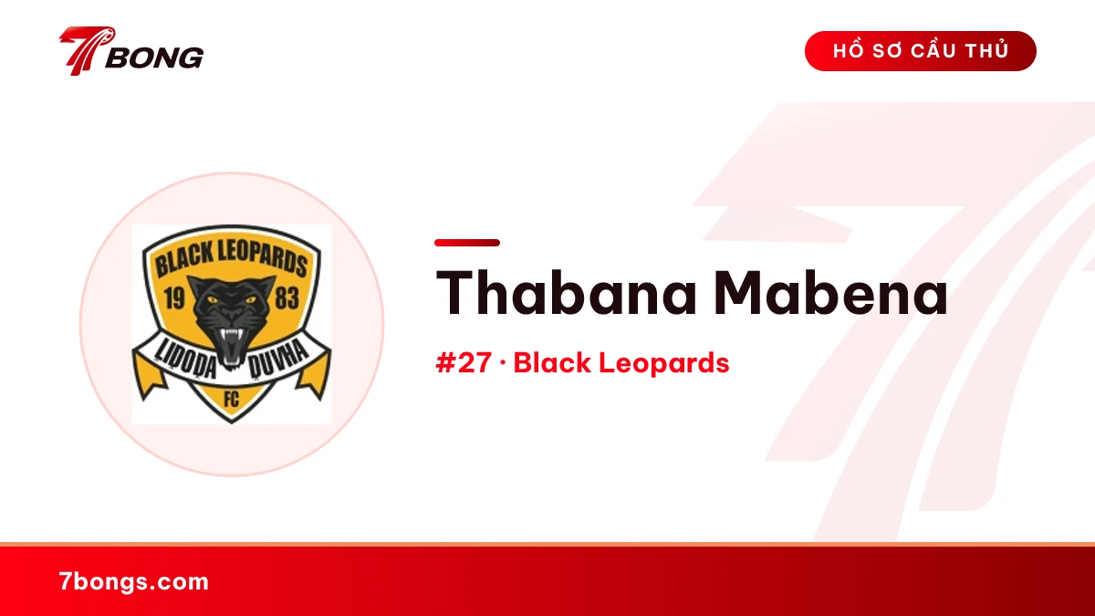 Thabana Mabena — Black Leopards
