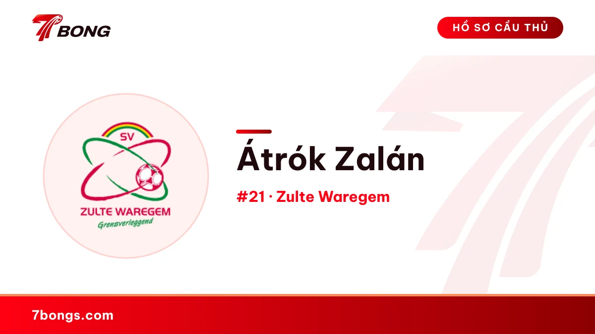 Átrók Zalán — Zulte Waregem