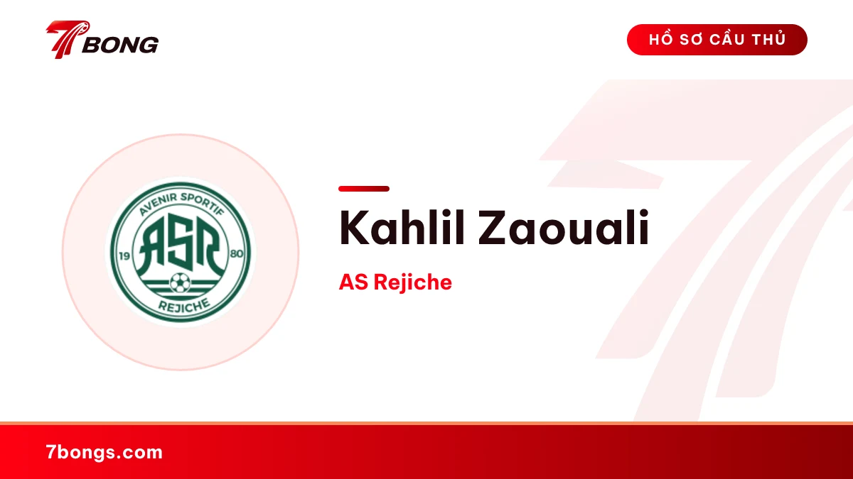 Kahlil Zaouali — AS Rejiche