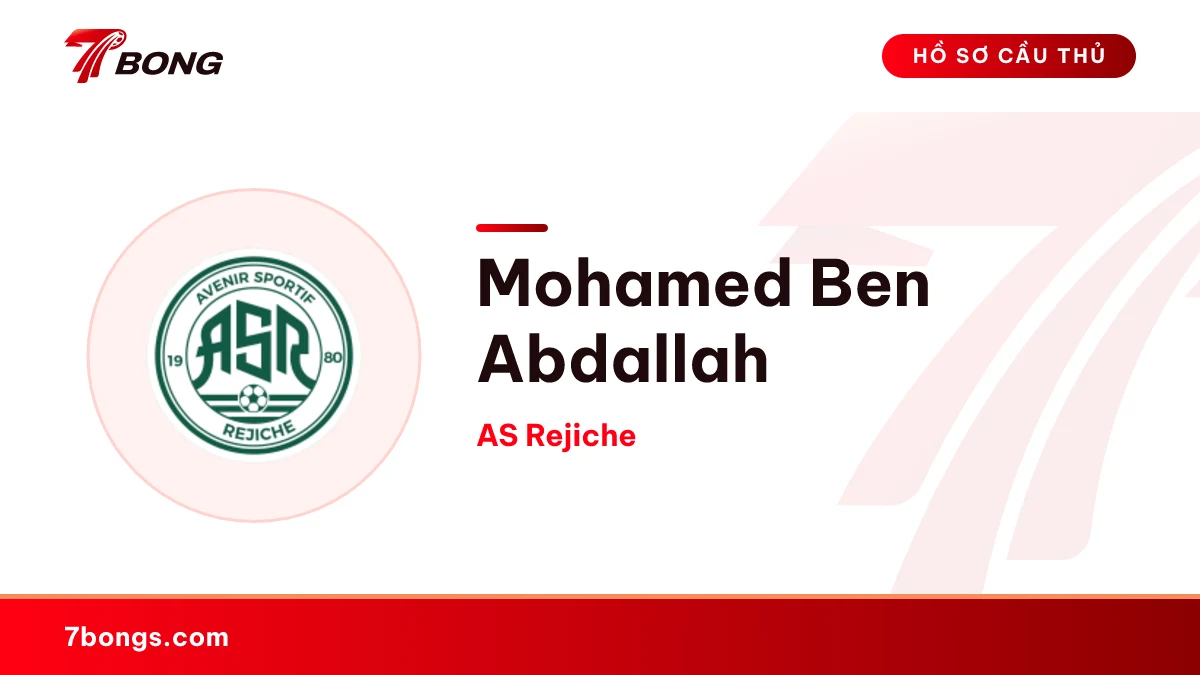 Mohamed Ben Abdallah — AS Rejiche