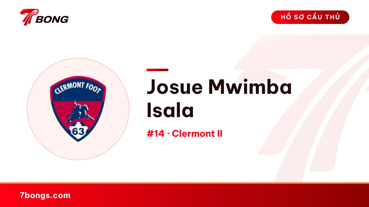 Josue Mwimba Isala — Clermont II