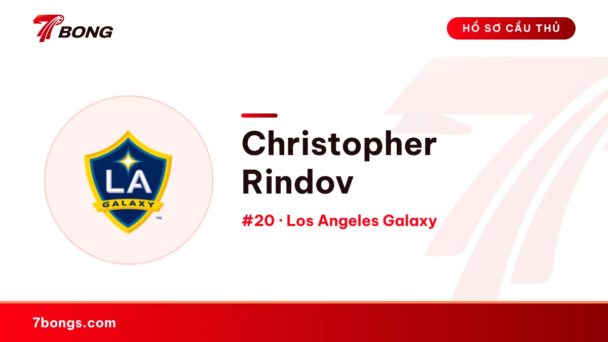 Christopher Rindov — Los Angeles Galaxy