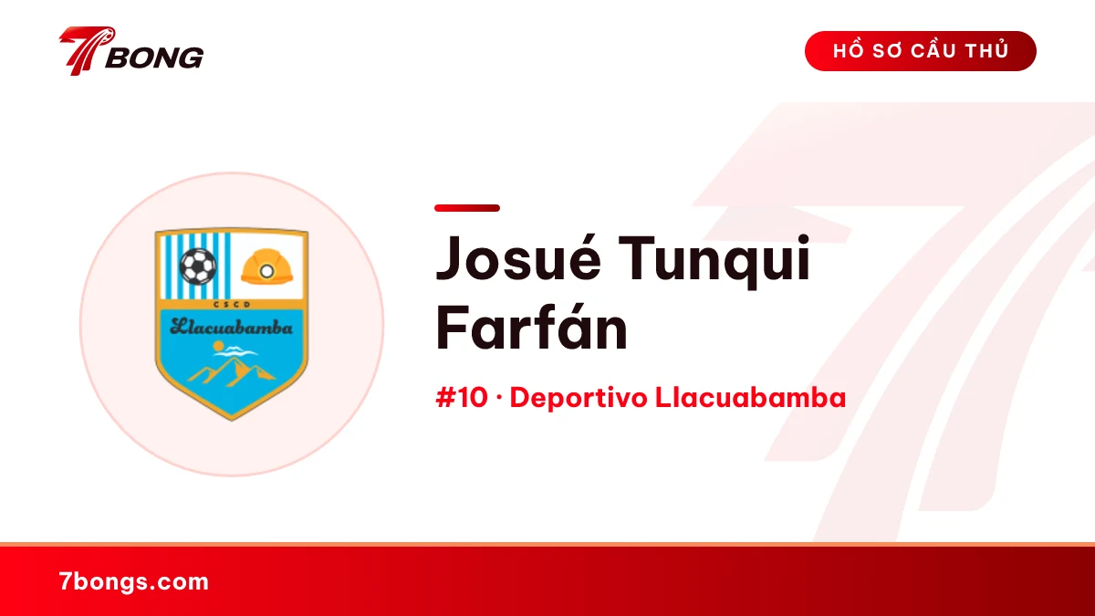 Josué Tunqui Farfán — Deportivo Llacuabamba