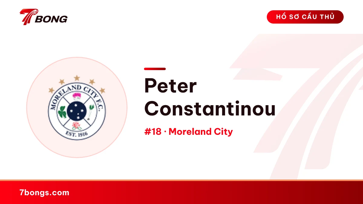 Peter Constantinou — Moreland City