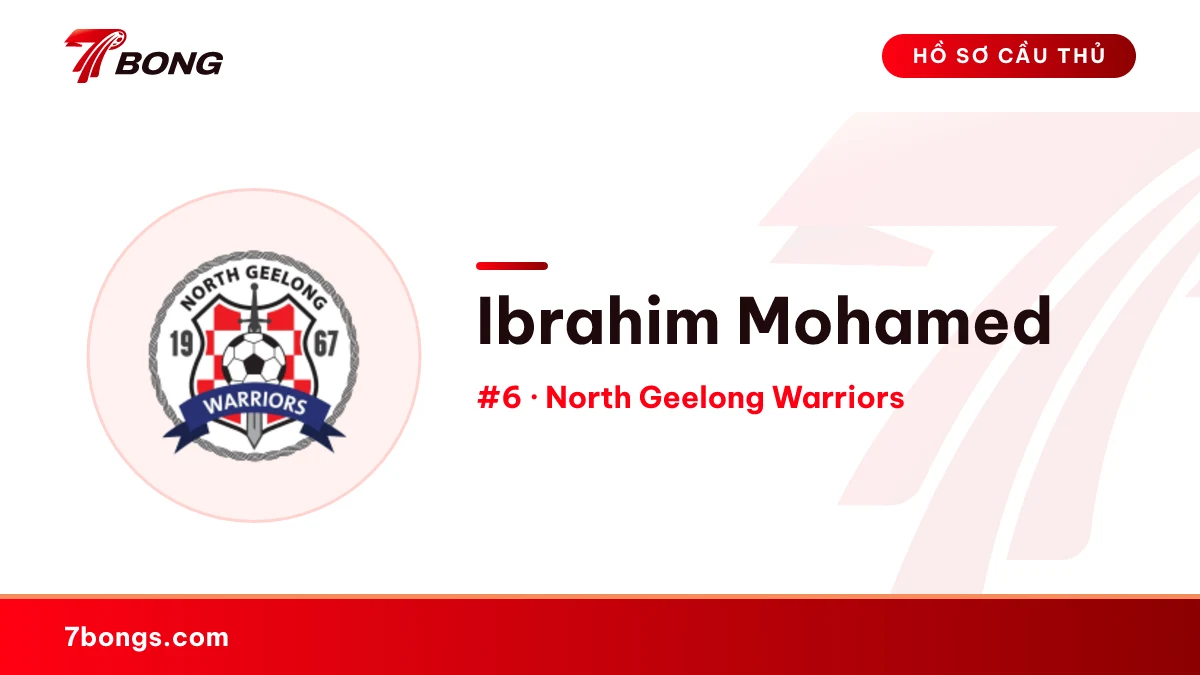 Ibrahim Mohamed — North Geelong Warriors