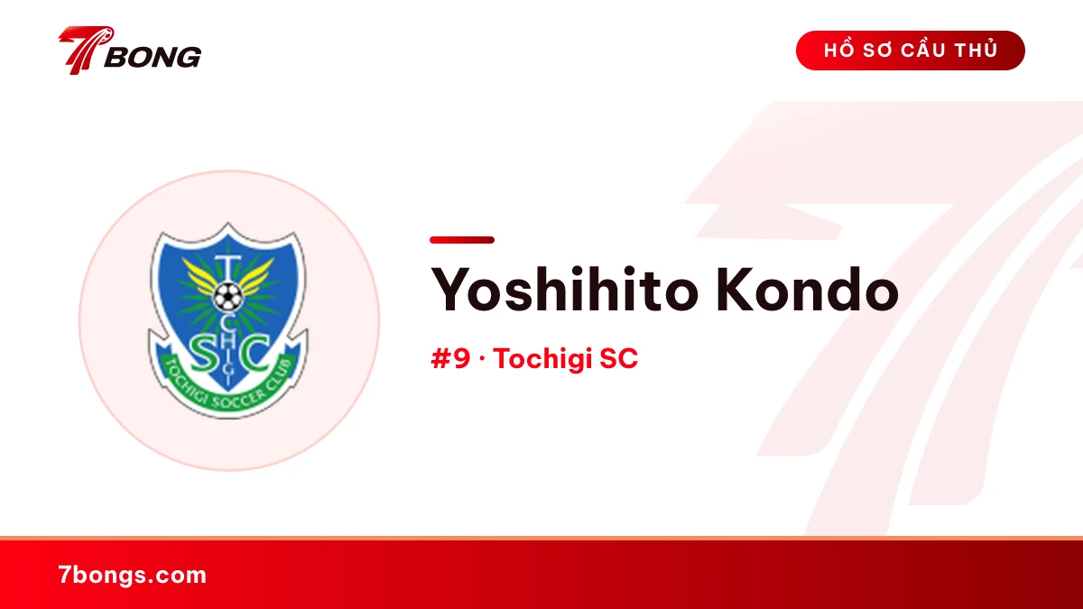 Yoshihito Kondo — Tochigi SC