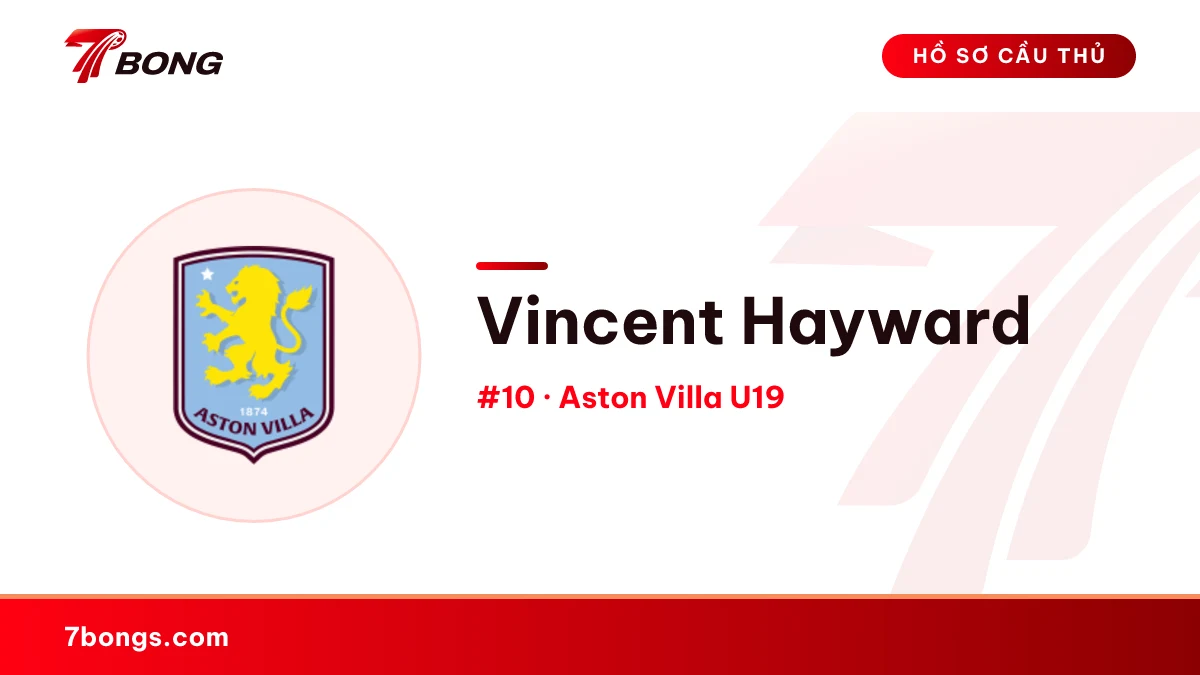 Vincent Hayward — Aston Villa U19