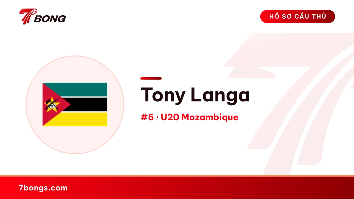 Tony Langa — U20 Mozambique