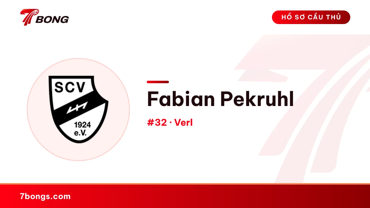 Fabian Pekruhl — Verl