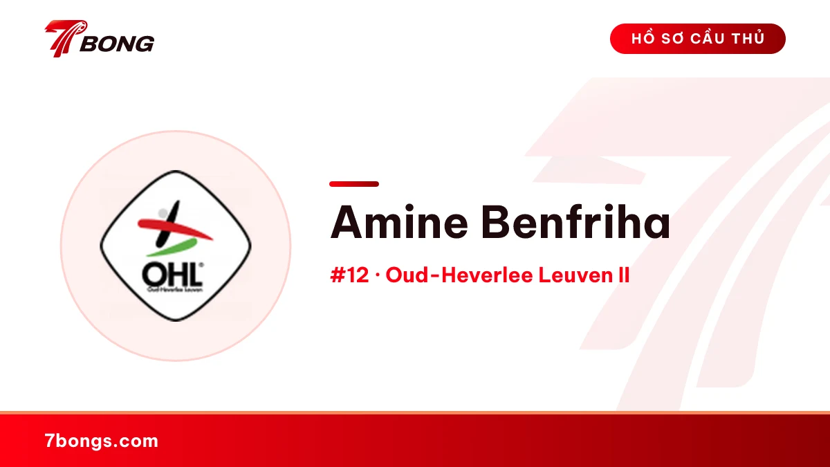 Amine Benfriha — Oud-Heverlee Leuven II