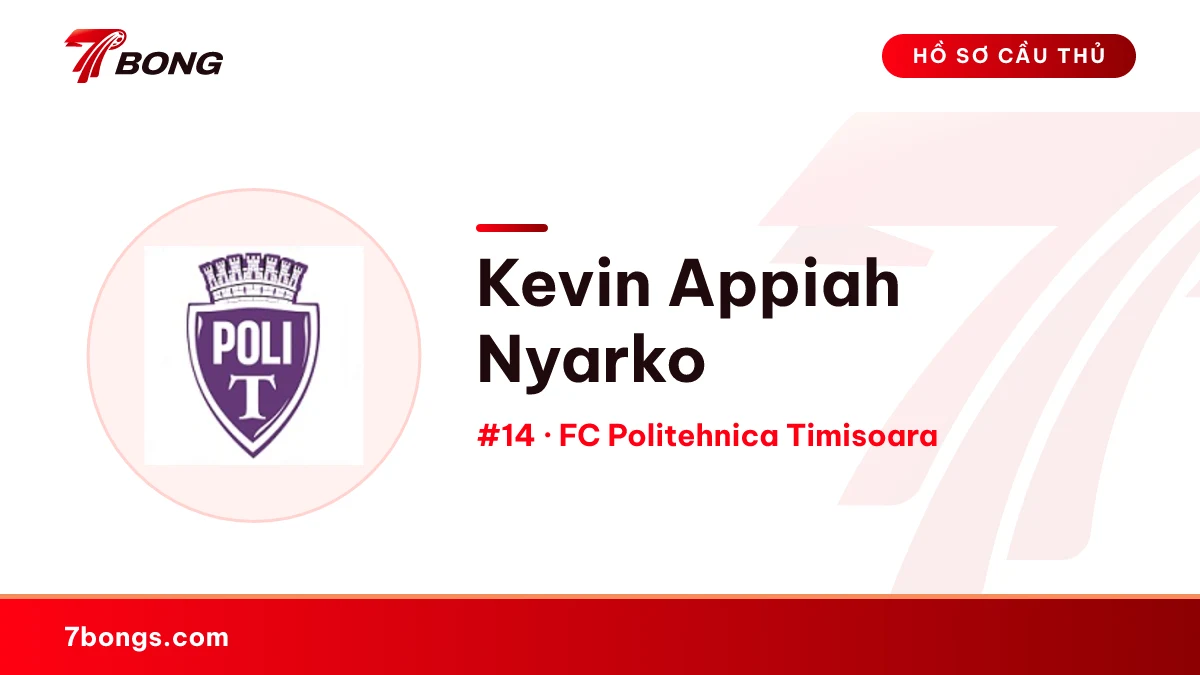 Kevin Appiah Nyarko — FC Politehnica Timisoara