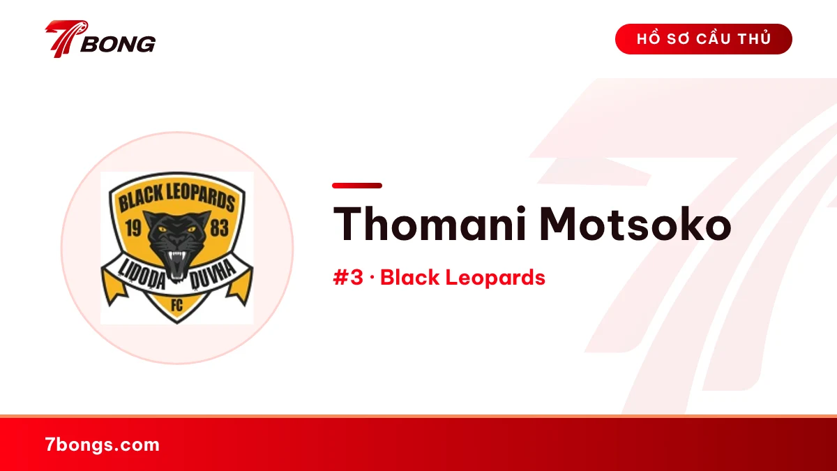 Thomani Motsoko — Black Leopards