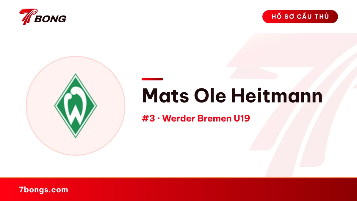 Mats Ole Heitmann — Werder Bremen U19