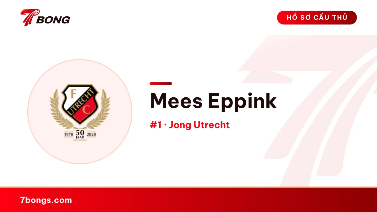 Mees Eppink — Jong Utrecht