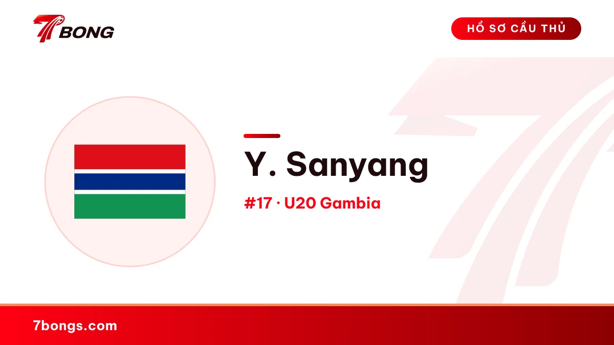 Y. Sanyang — U20 Gambia
