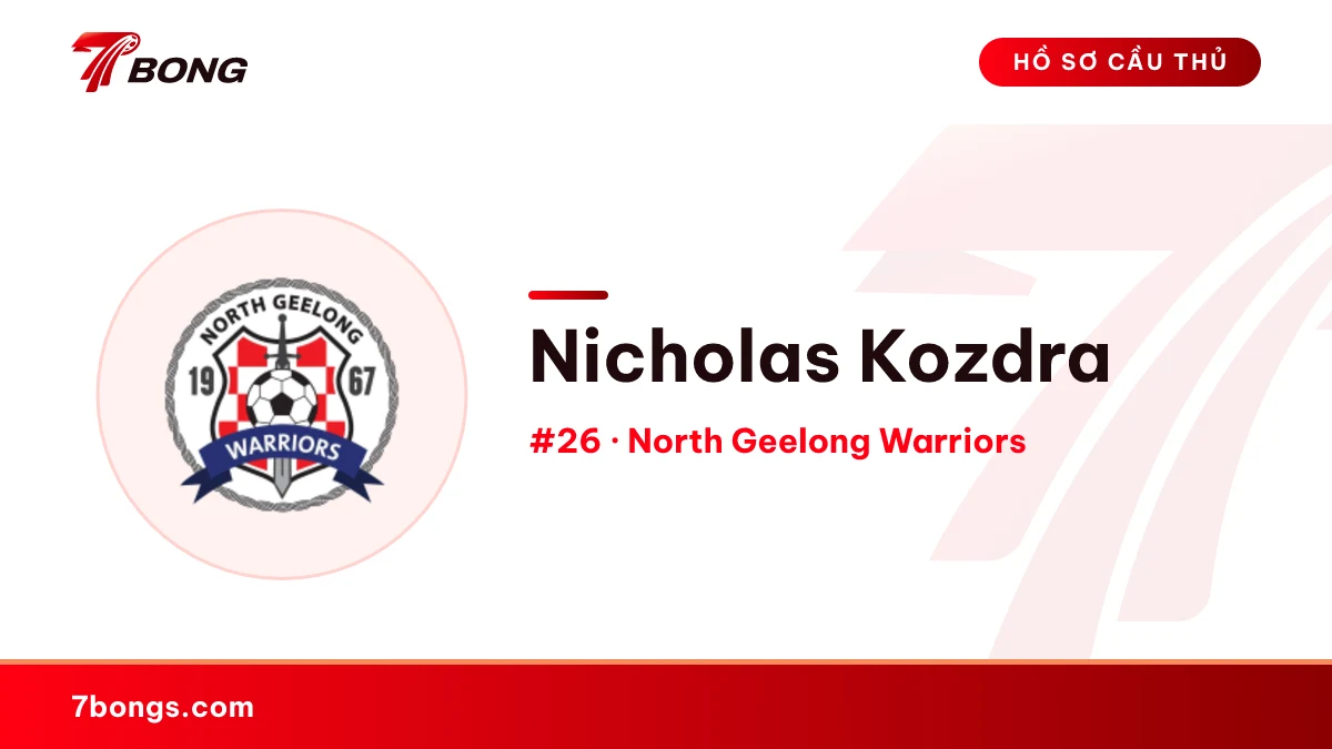 Nicholas Kozdra — North Geelong Warriors
