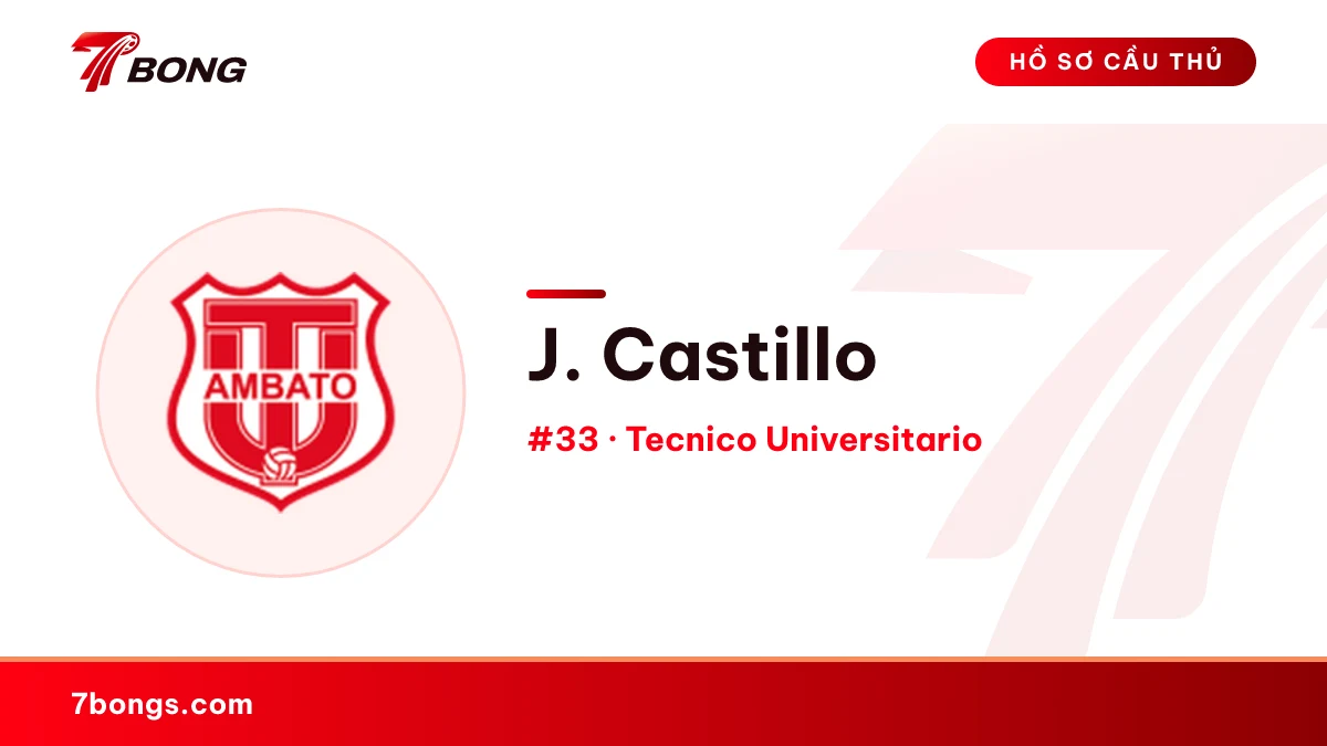 J. Castillo — Tecnico Universitario