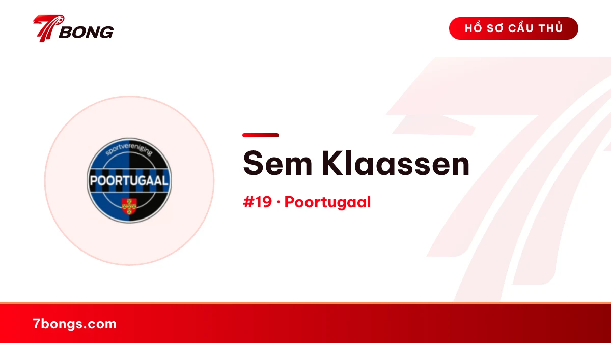Sem Klaassen — Poortugaal