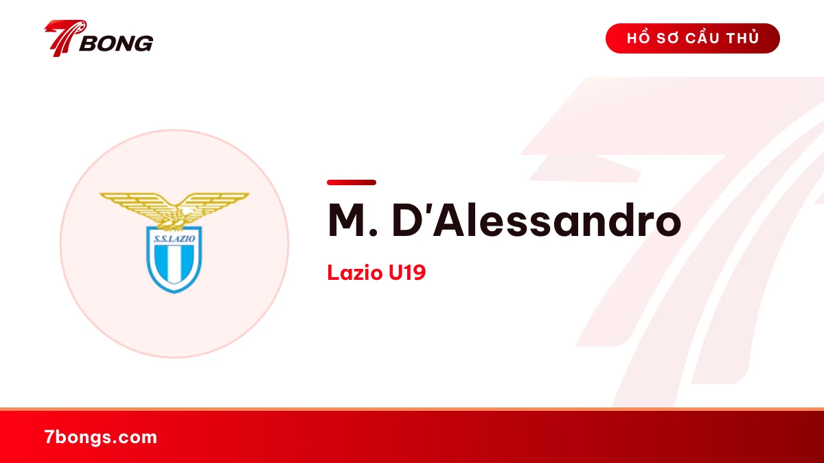 M. D'Alessandro — Lazio U19