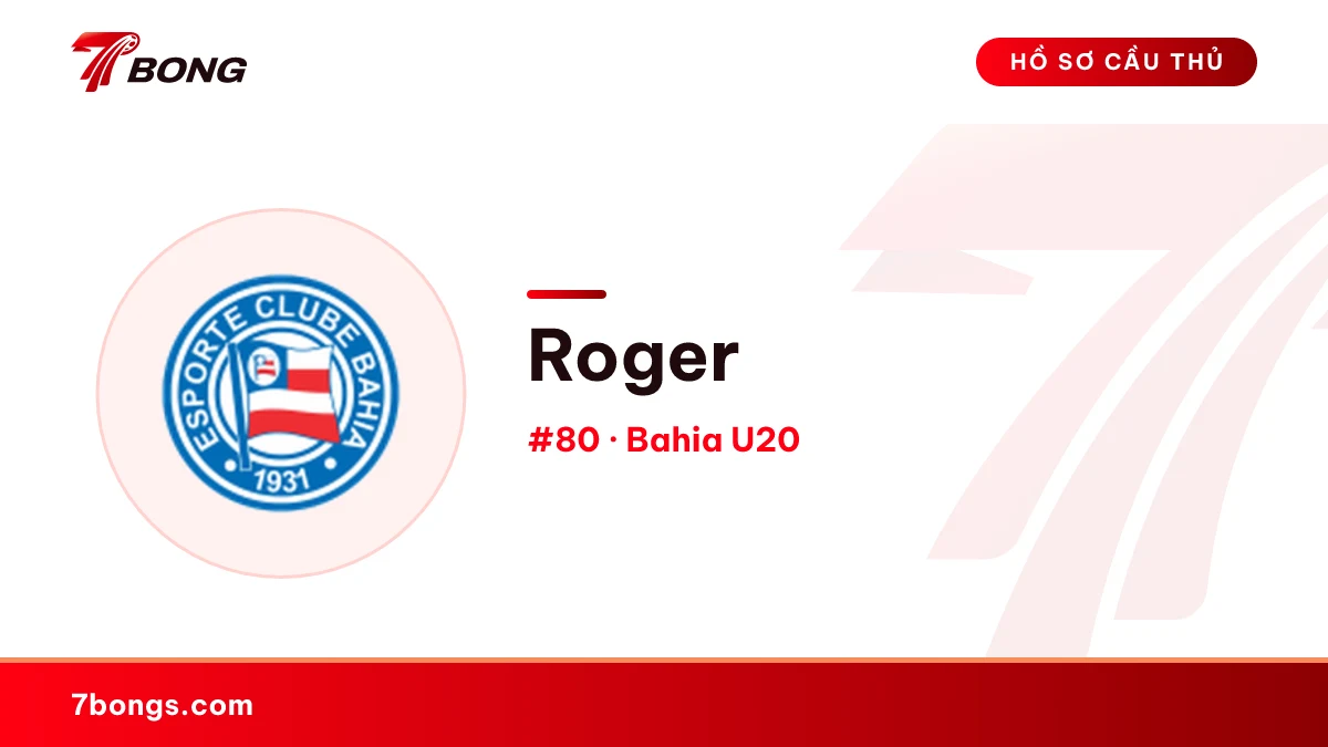 Roger — Bahia U20