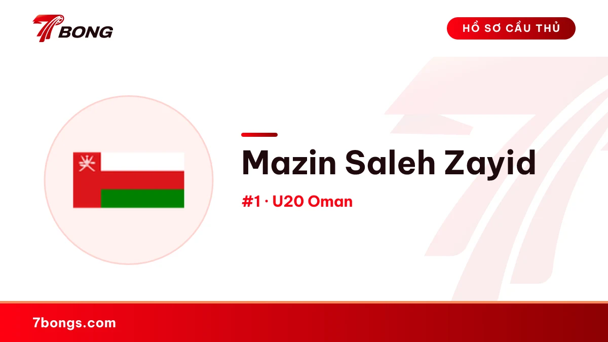 Mazin Saleh Zayid — U20 Oman