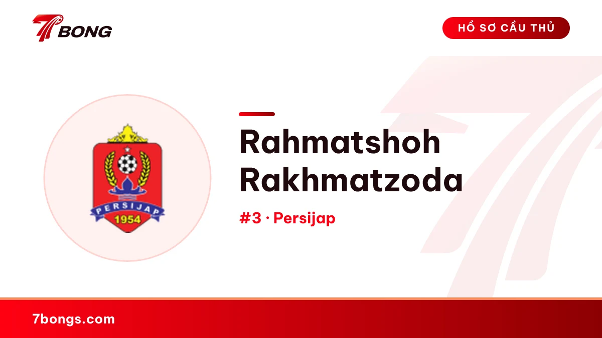 Rahmatshoh Rakhmatzoda — Persijap