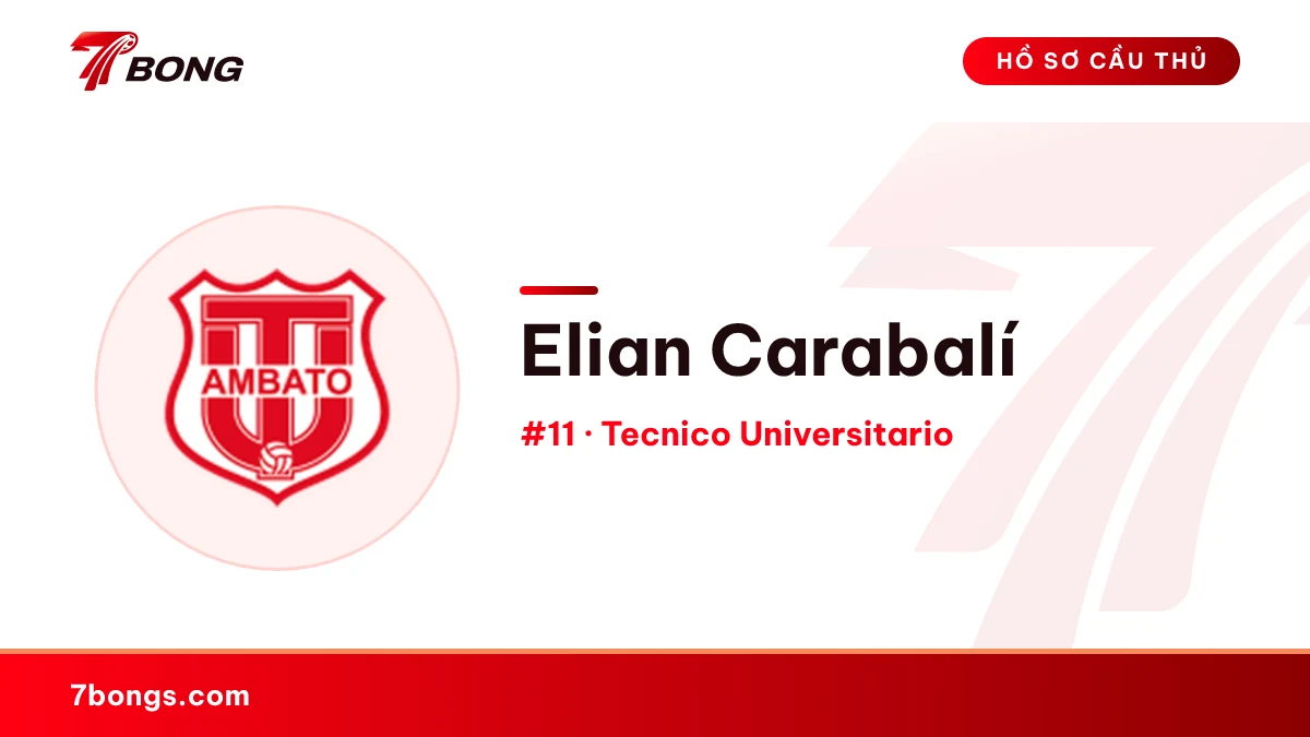 Elian Carabalí — Tecnico Universitario