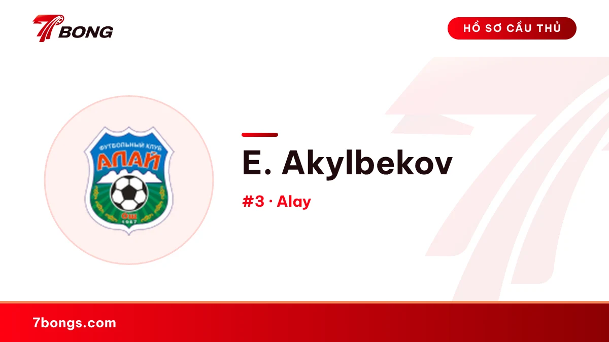 E. Akylbekov — Alay