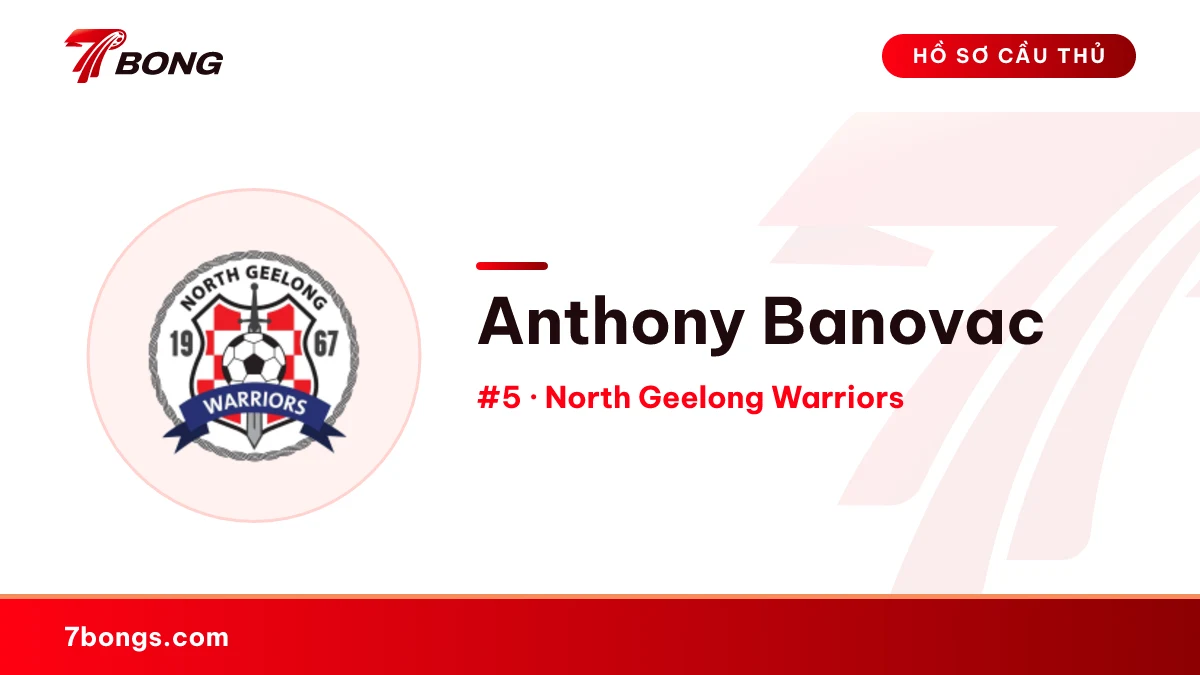 Anthony Banovac — North Geelong Warriors