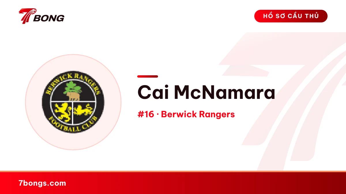 Cai McNamara — Berwick Rangers