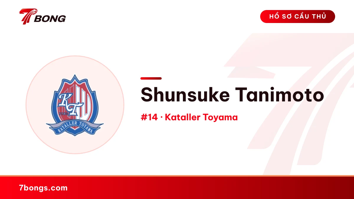 Shunsuke Tanimoto — Kataller Toyama