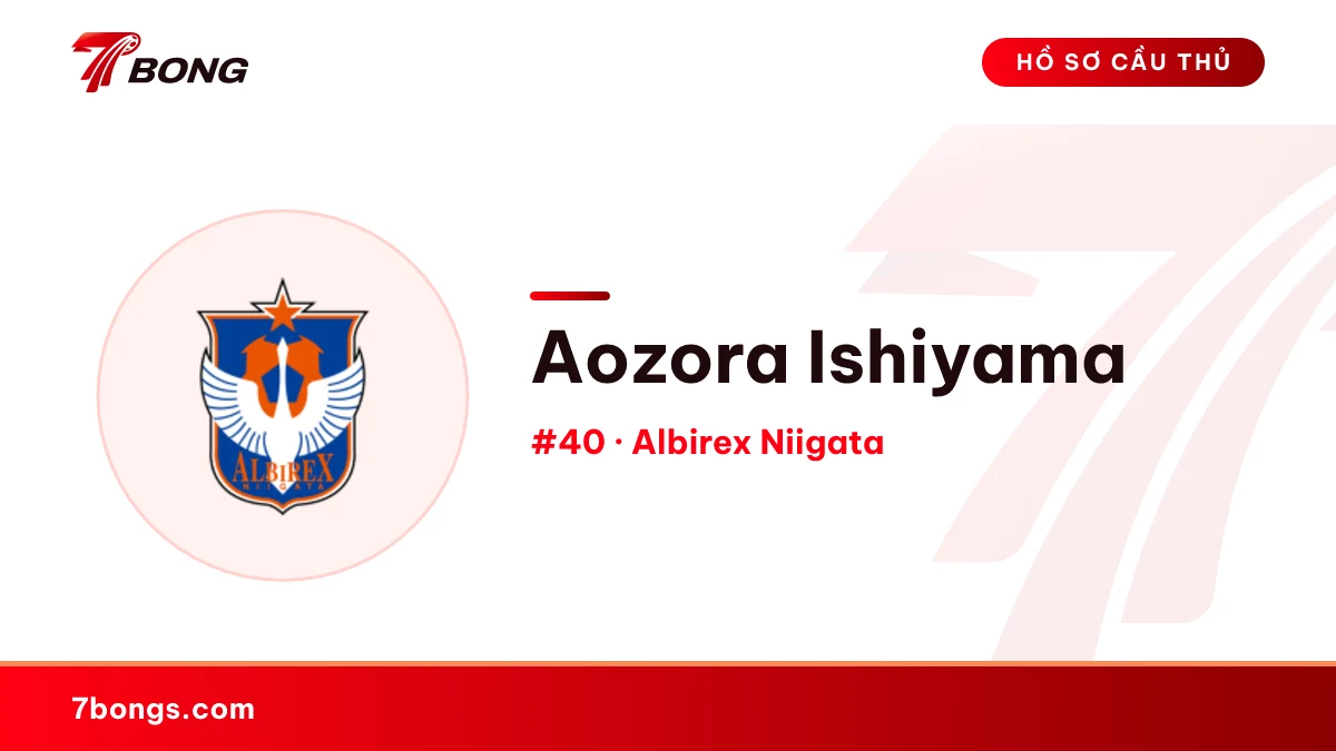 Aozora Ishiyama — Albirex Niigata