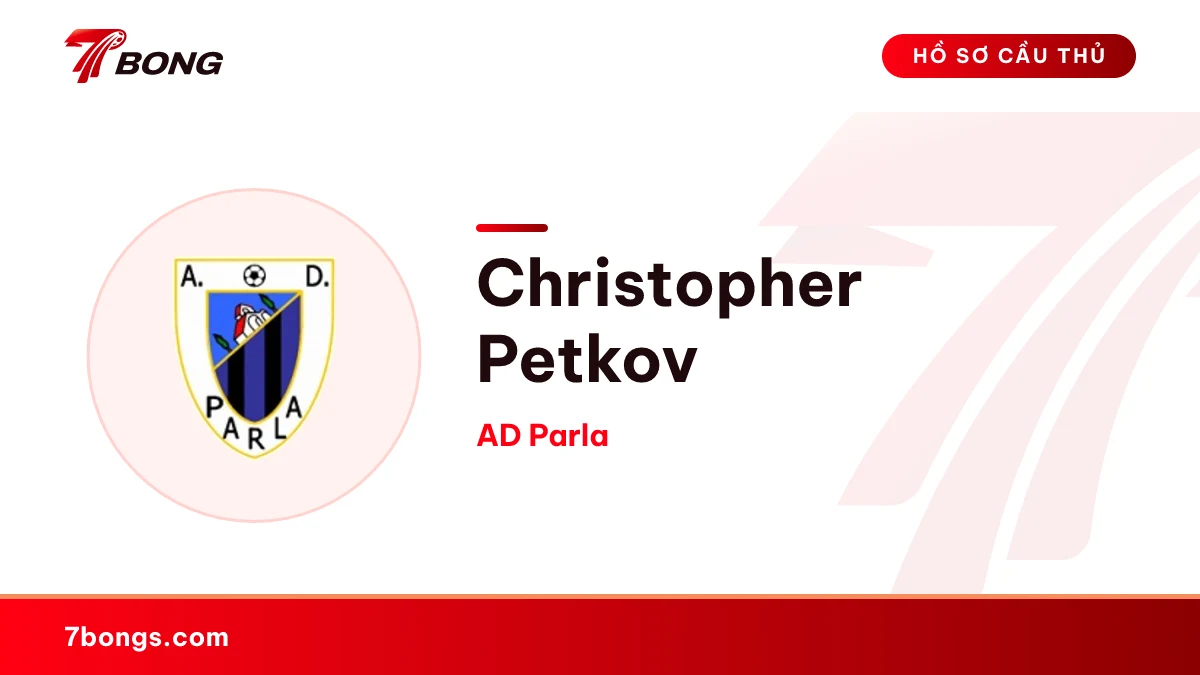 Christopher Petkov — AD Parla
