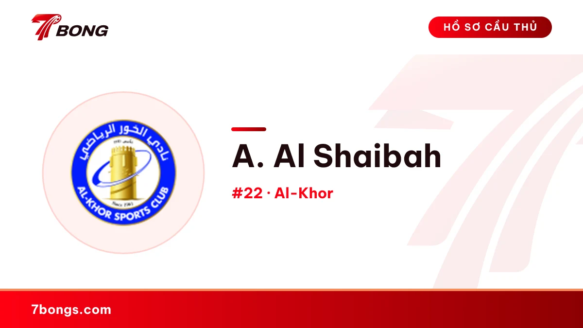 A. Al Shaibah — Al-Khor