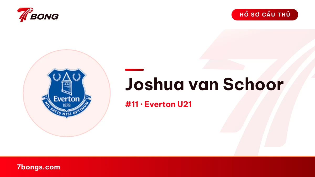 Joshua van Schoor — Everton U21