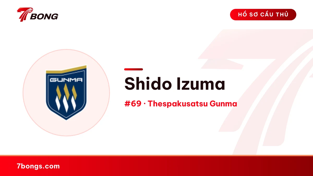 Shido Izuma — Thespakusatsu Gunma
