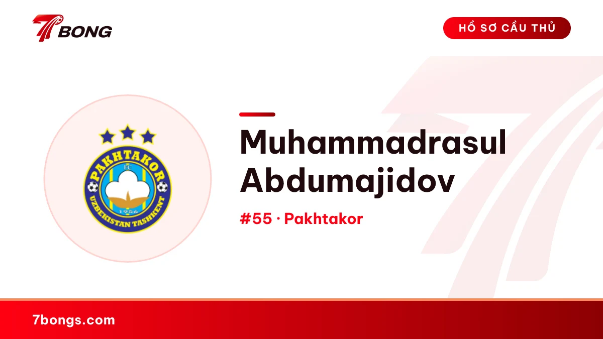 Muhammadrasul Abdumajidov — Pakhtakor