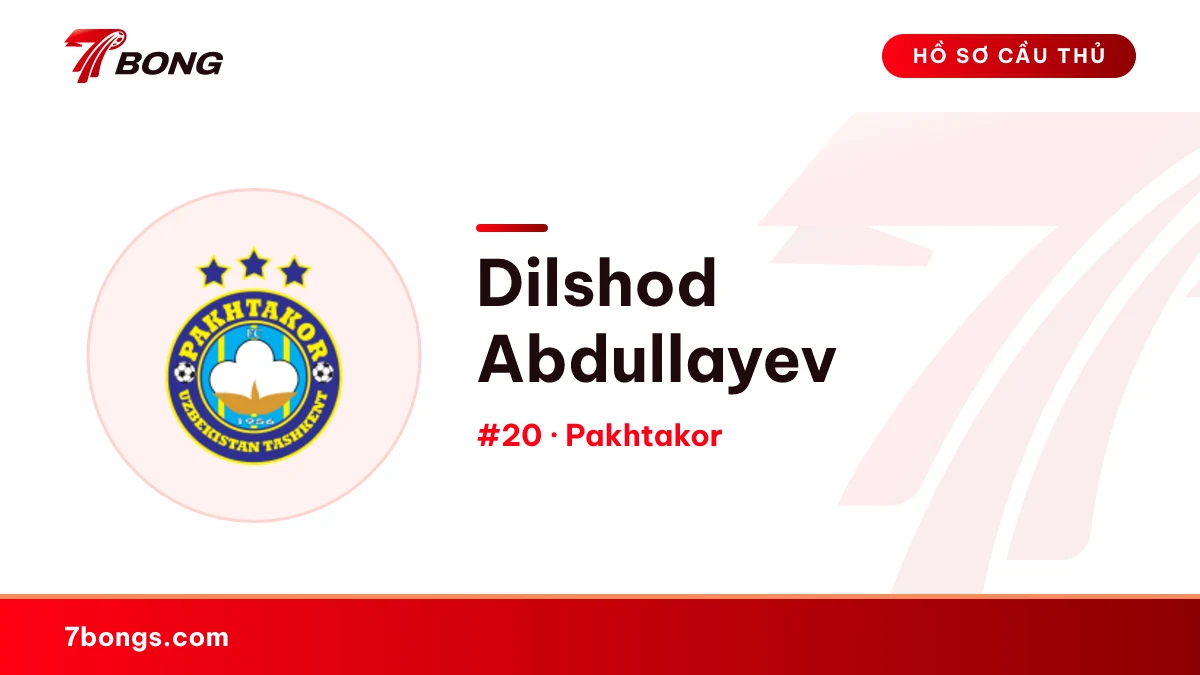 Dilshod Abdullayev — Pakhtakor