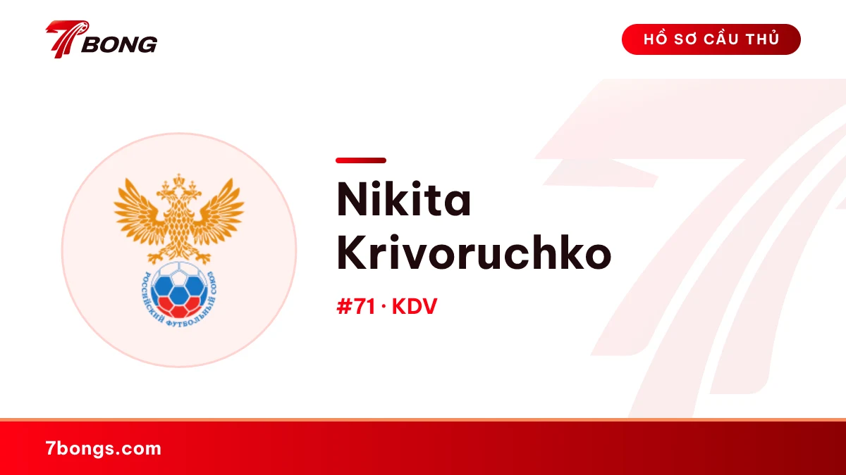 Nikita Krivoruchko — KDV