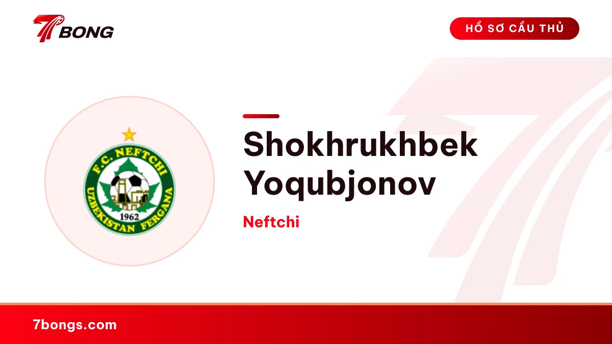 Shokhrukhbek Yoqubjonov — Neftchi