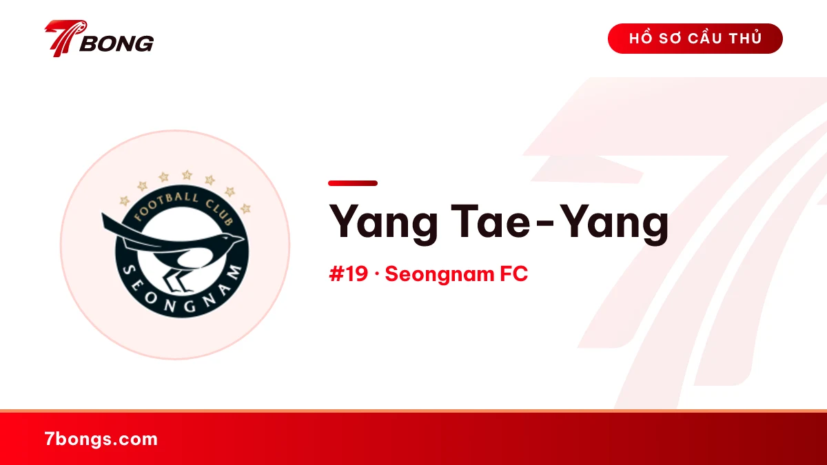 Yang Tae-Yang — Seongnam FC