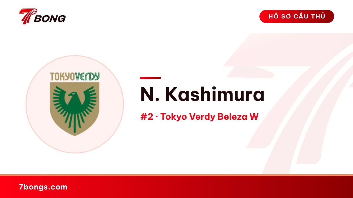 N. Kashimura — Tokyo Verdy Beleza W