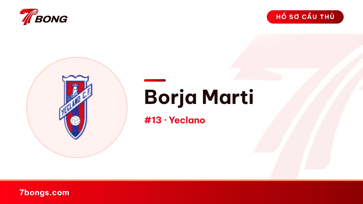 Borja Marti — Yeclano