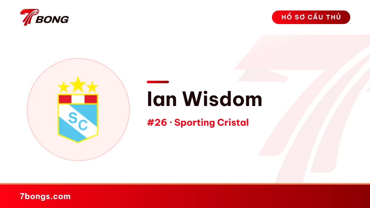 Ian Wisdom — Sporting Cristal