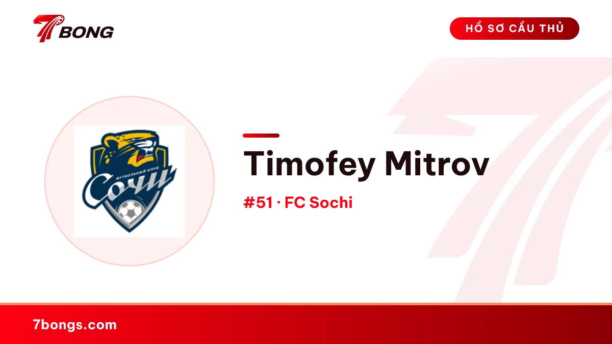 Timofey Mitrov — FC Sochi