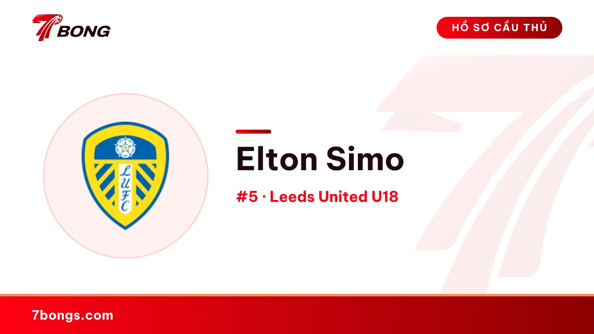 Elton Simo — Leeds United U18
