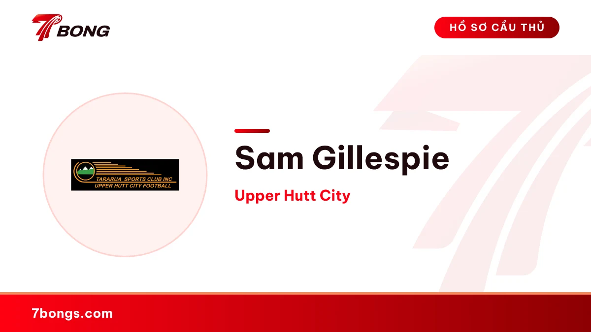 Sam Gillespie — Upper Hutt City