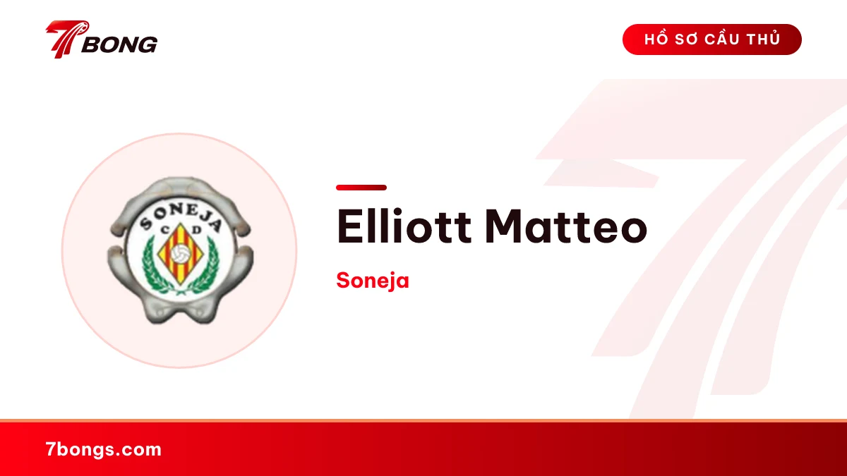 Elliott Matteo — Soneja